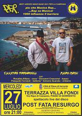 27 luglio - pfr in concerto a villa fondi, piano di sorrento